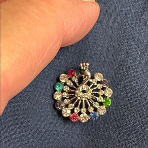 Peacock Pendant Multicolor